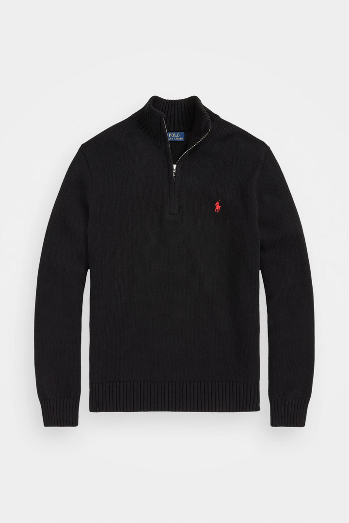 Mauri - Sweater with 1/4 Zipper