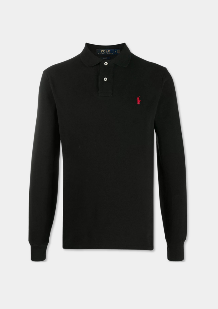 Mauri - Long Sleeve Polo Shirt