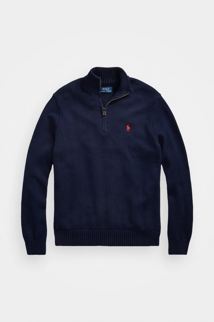 Mauri - Sweater with 1/4 Zipper