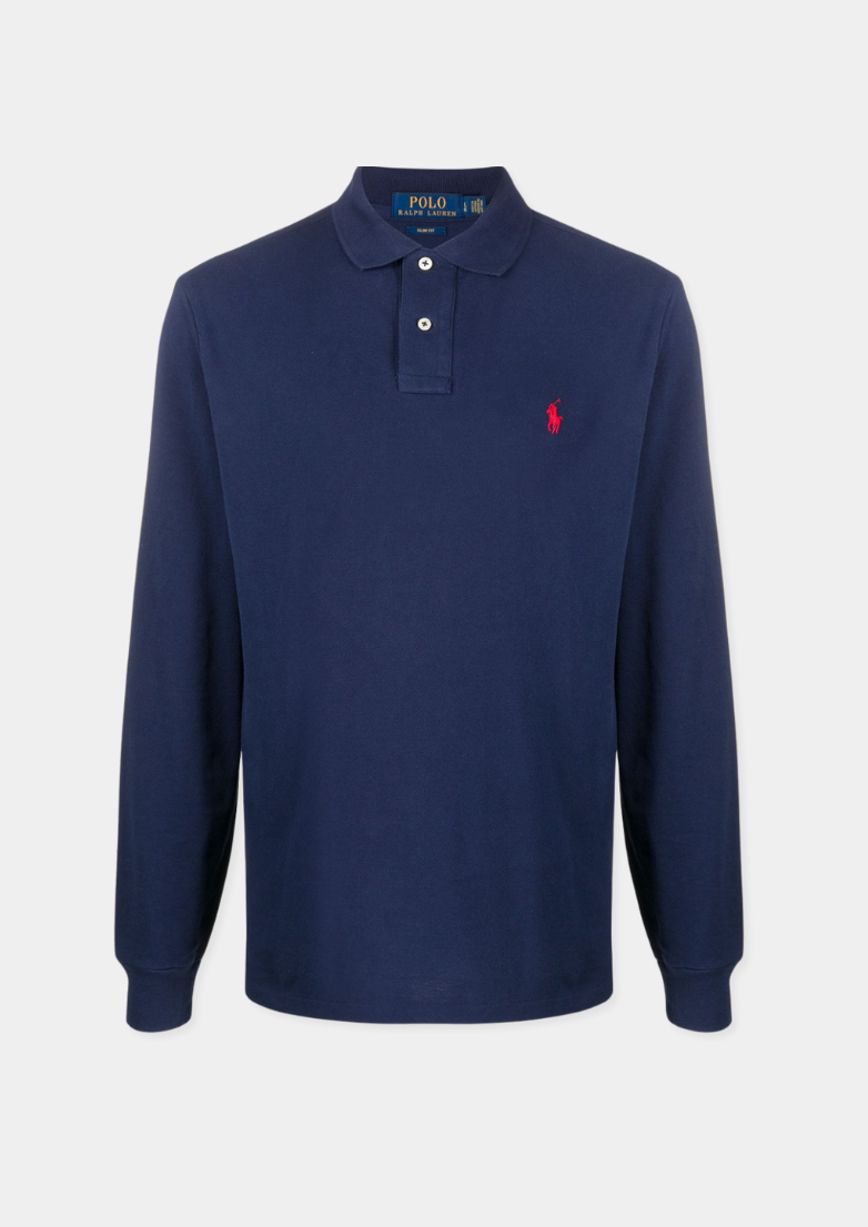 Mauri - Long Sleeve Polo Shirt