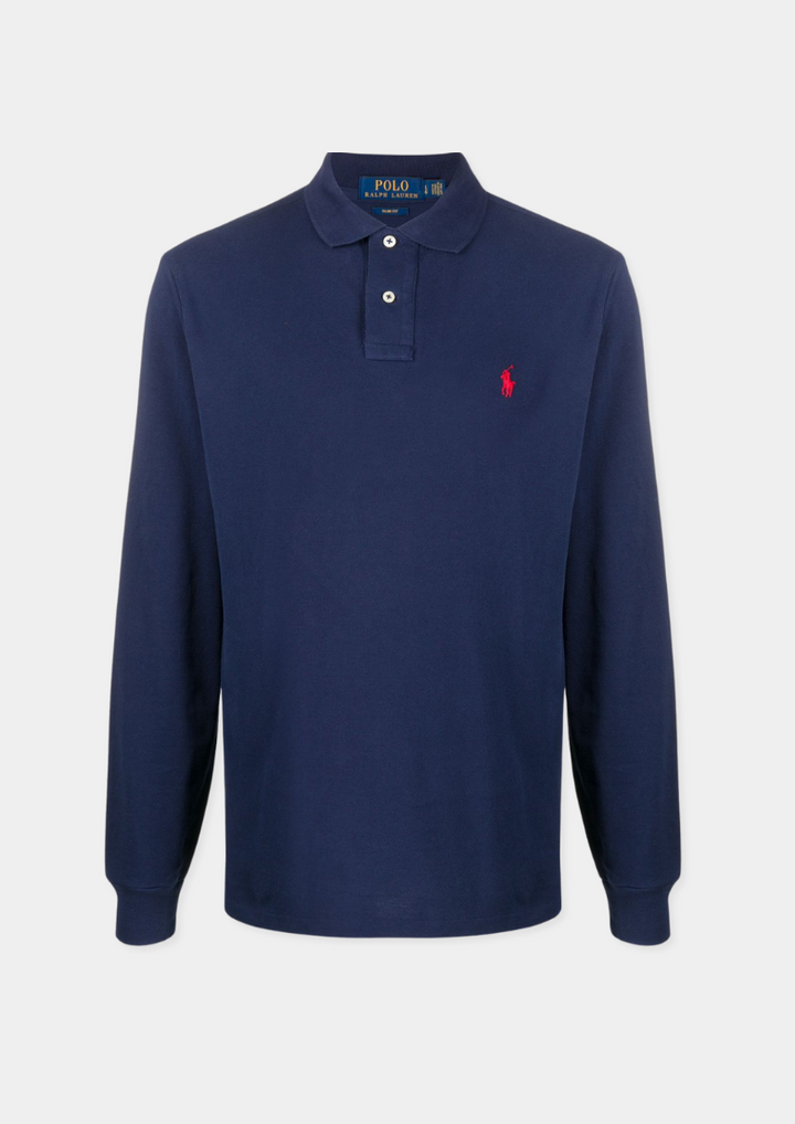 Mauri - Long Sleeve Polo Shirt