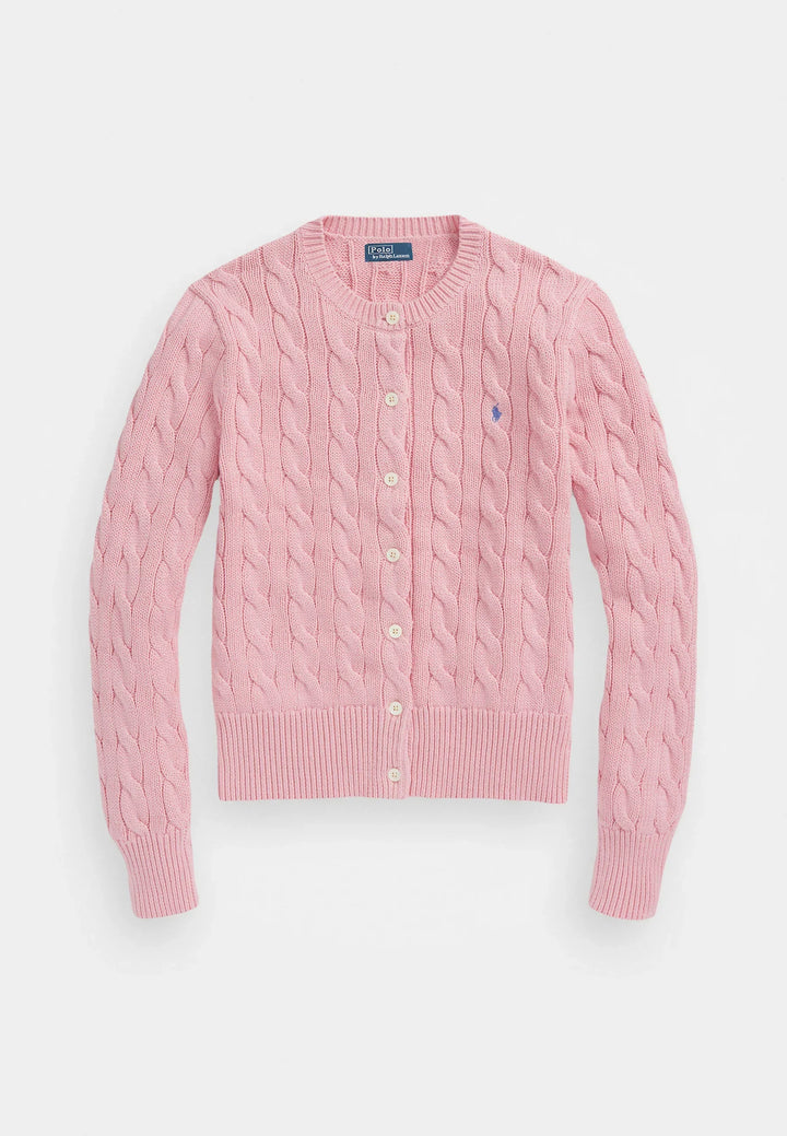 Mauri - Cable Knit Sweater with Button Placket (Women)