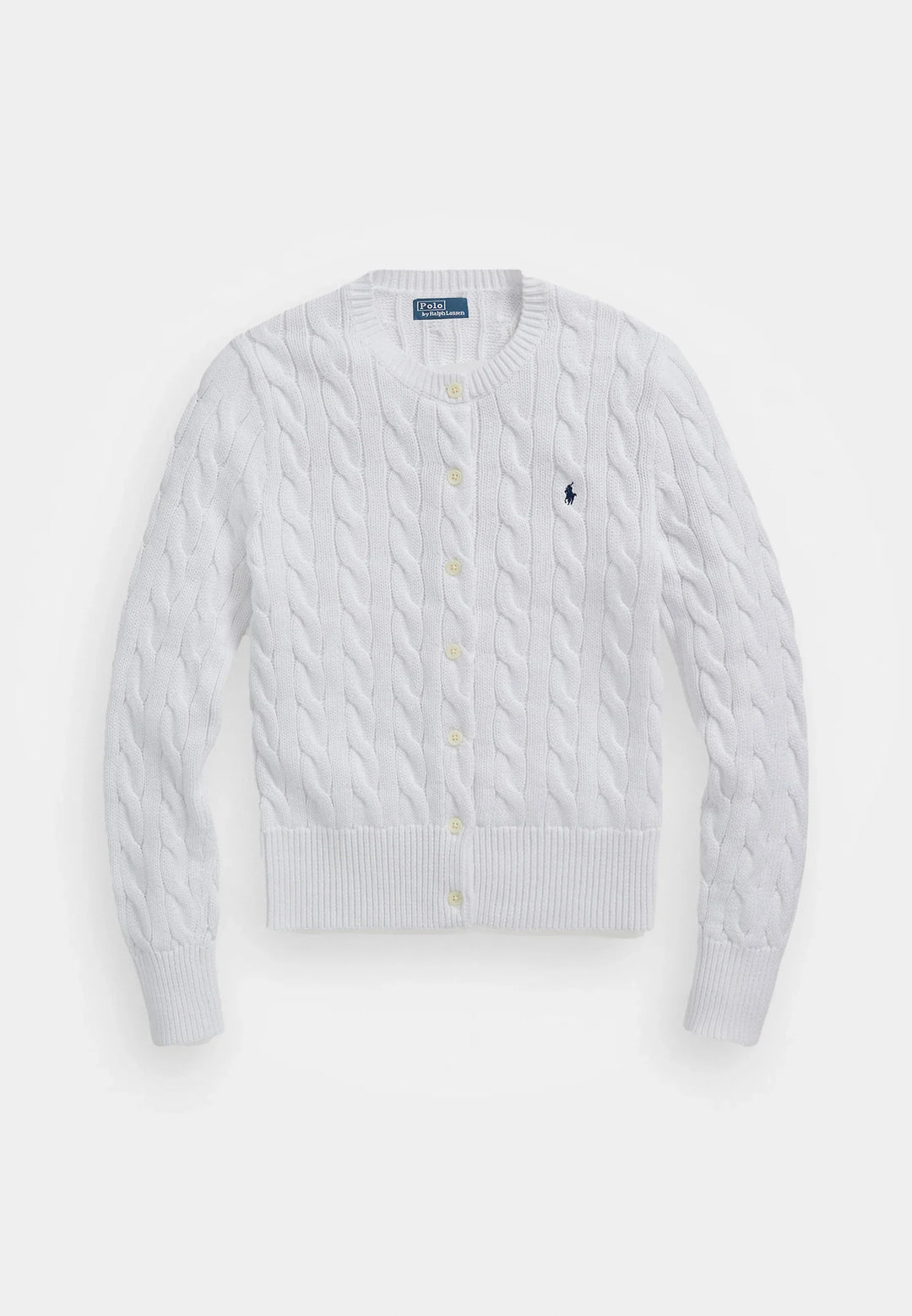 Mauri - Cable Knit Sweater with Button Placket (Women)